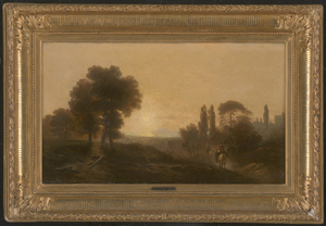 Los 6087 - Schirmer, August Wilhelm Ferdinand - Italienische Landschaft mit Reiter  - 1 - thumb