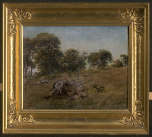 Los 6091 - Skovgaard, Peter Christian Thamsen - "Dyrehave": Baumstumpf im Park von Dyrehaven bei Kopenhagen - 1 - thumb