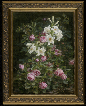 Los 6103 - Christensen, Anthonore - Stillleben mit Rosen und Lilien - 1 - thumb