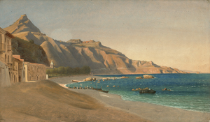 Lot 6119, Auction  125, Dänisch, 19. Jh. . Süditalienische Küstenlandschaft