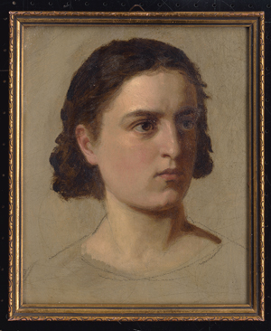 Los 6127 - Deutsch - um 1880. 2 Studienköpfe: Bildnisse eines jungen Mannes und einer jungen Frau - 2 - thumb