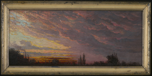 Los 6128 - Deutsch - um 1890. Sonnenaufgang über der Landschaft - 1 - thumb
