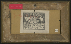 Los 6131 - Seliger, Max - Ölskizze einer weiten Sommerlandschaft mit Windmühle - 2 - thumb