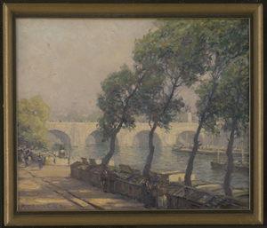 Los 6140 - Gönner, Rudolf - Das Seine-Ufer in Paris mit den Verkäufsständen der Bouquinisten - 1 - thumb