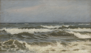 Lot 6165, Auction  125, Blache, Christian Vigilius, Segelschiffe vor der Küste