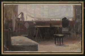 Los 6179 - Cazet, Louis Maurice - Blick in das Atelier des Künstlers - 1 - thumb