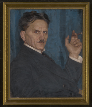 Los 6208 - Bersch, Fritz (Friedrich) - Bildnis des Malers Albrecht Bruck - 1 - thumb