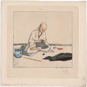Lot 6599, Auction  125, Orlik, Emil, Ein Schneider (Japanischer Schneider)