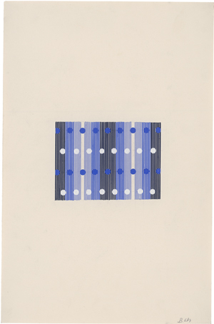 Lot 6633, Auction  125, Atelier Lizzie Derriey, 30 Original-Entwürfen für Stoffmuster 