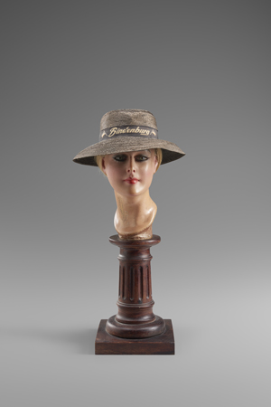 Lot 6637, Auction  125, Strohhut, Schwarzer Damen-Strohhut