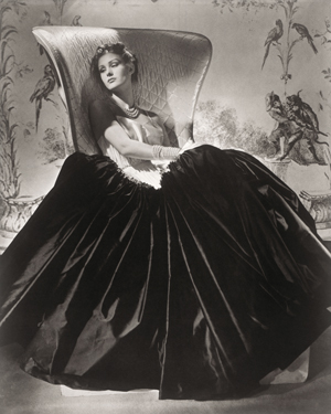 Lot 6639, Auction  125, Horst, Horst P., Alix (Black Satin) Dress, NY