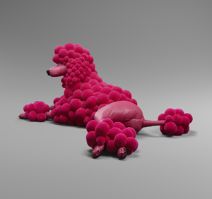 Los 6658 - Busekist, Myra von - Pompon Poodle Pink - 1 - thumb