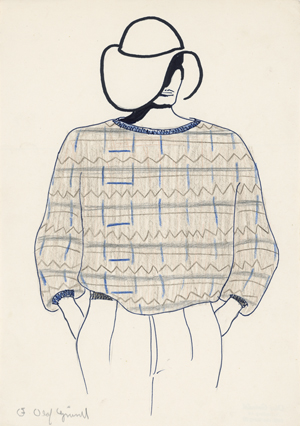 Lot 6674, Auction  125, Gründel, Olaf, 11 Originalentwürfe für Damen- und Herrenmode