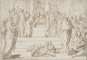 Los 6712 - Parmigianino, Francesco - Umkreis - Die Darbringung im Tempel - 1 - thumb