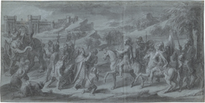 Lot 6745, Auction  125, Verdier, François, Vier Szenen aus dem Leben Alexanders des Großen