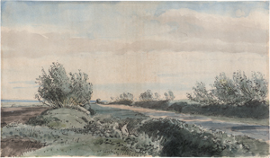Lot 6779, Auction  125, Skovgaard, Peter Christian Thamsen, Straße zum Meer