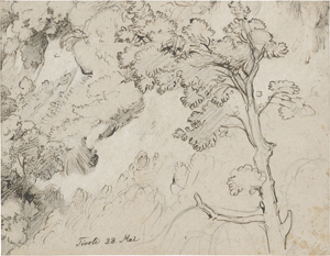 Lot 6795, Auction  125, Deutsch, um 1810. Landschaft bei Tivoli