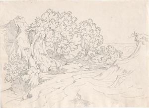 Lot 6796, Auction  125, Kaiser, Adolph, Das Valle dell’Inferno bei Tivoli