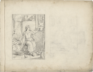 Lot 6812, Auction  125, Frølich, Lorenz, Aschenbrödel beim Erbsenlesen