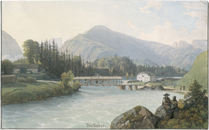 Los 6824 - Ender, Thomas - Die gedeckte Brücke in Ischl - 0 - thumb