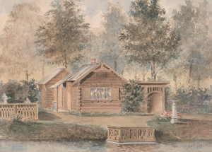 Lot 6870, Auction  125, Lawrow, Nikolai Andrejewitsch, Kleine Datscha am Wasser