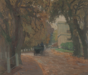 Lot 7010, Auction  125, Hager, Marie, Allee am Schloss Dargun