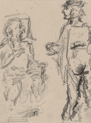 Lot 7024, Auction  125, Corinth, Lovis, Zeichnungen zu Wilhelm Tell