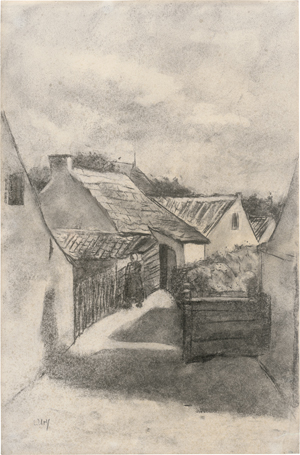 Lot 7025, Auction  125, Ury, Lesser, Holländische Dorfstraße
