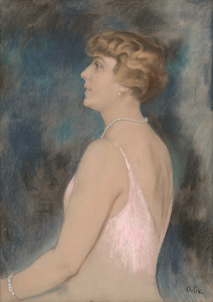 Lot 7049, Auction  125, Orlik, Emil, Bildnis Hildegard Meissner