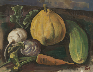 Lot 7144, Auction  125, Hofer, Karl, Stilleben mit Kürbis 