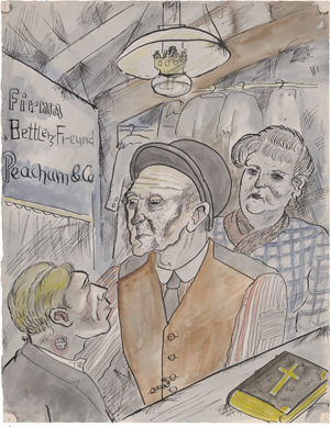 Lot 7158, Auction  125, Voigt, Bruno, Dreigroschenoper 2 (Firma Bettlers Freund Peachum & Co)