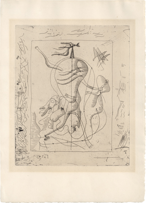Lot 7200, Auction  125, Braque, Georges, Théogonie d'Hésiode (Suite Vollard, Blatt o)
