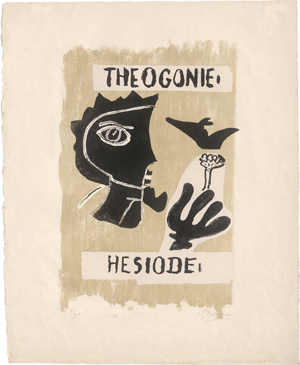 Lot 7201, Auction  125, Braque, Georges, Theogonie IV