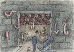 Lot 7297, Auction  125, Topor, Roland, Ohne Titel
