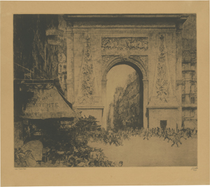 Lot 8022, Auction  125, Bruycker, Jules de, Porte S'Denis Paris