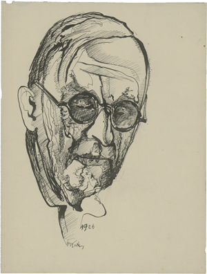 Lot 8085, Auction  125, Kesting, Edmund, Zwei Bildnisse ("Dr. Rudolf Blümner"; Unbekannt)