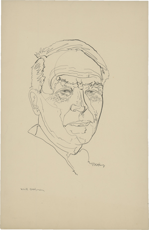 Lot 8087, Auction  125, Kesting, Edmund, Zwei Bildnisse ("Will Grohmann"; Unbekannt)