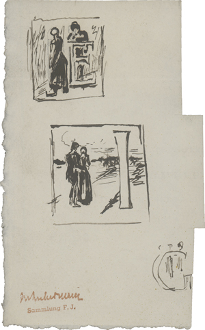 Lot 8100, Auction  125, Liebermann, Max, Initiale E und I