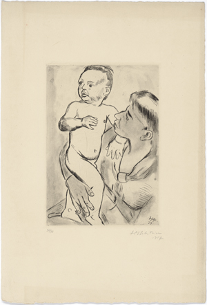 Los 8145 - Pechstein, Hermann Max - Mutter und Kind - 0 - thumb