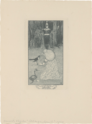 Lot 8191, Auction  125, Vogeler, Heinrich, Schlangenbraut