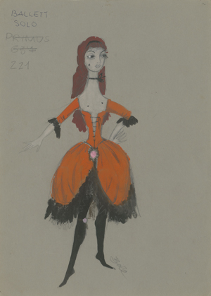 Lot 8237, Auction  125, Bachem, Bele, Ballett Solo; Spion