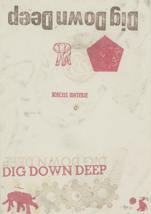 Lot 8267, Auction  125, Dahn, Walter, Dig Down Deep (Alle Stempel)