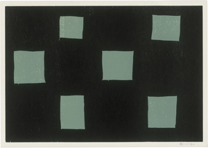 Lot 8280, Auction  125, Förg, Günther, Sechs Rechtecke