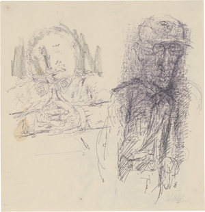 Lot 8307, Auction  125, Heisig, Bernhard, Studie zu Das siebte Kreuz (Seghers)
