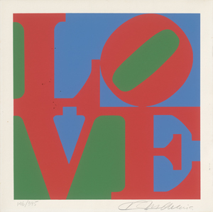Lot 8327, Auction  125, Indiana, Robert, Love