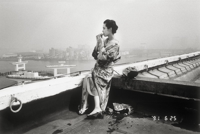 Lot 4079, Auction  125, Araki, Nobuyoshi, Untitled (Watermelon on the Rooftop)