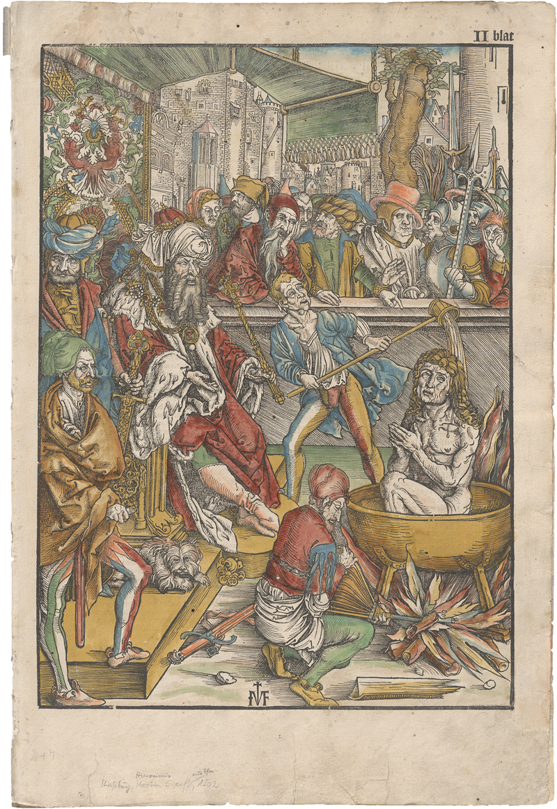 Lot 5089, Auction  125, Dürer, Albrecht - nach, Die heimliche Offenbarung des Johannis