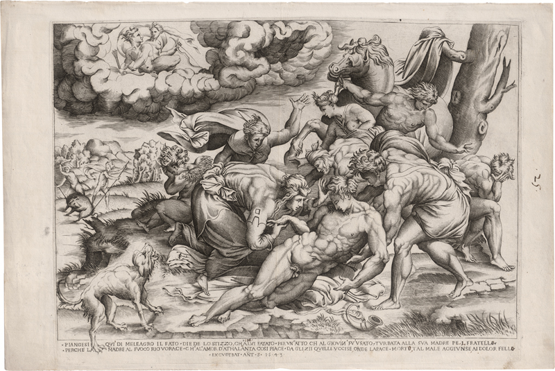 Lot 5094, Auction  125, Fagiuoli, Girolamo, Der Tod des Meleager