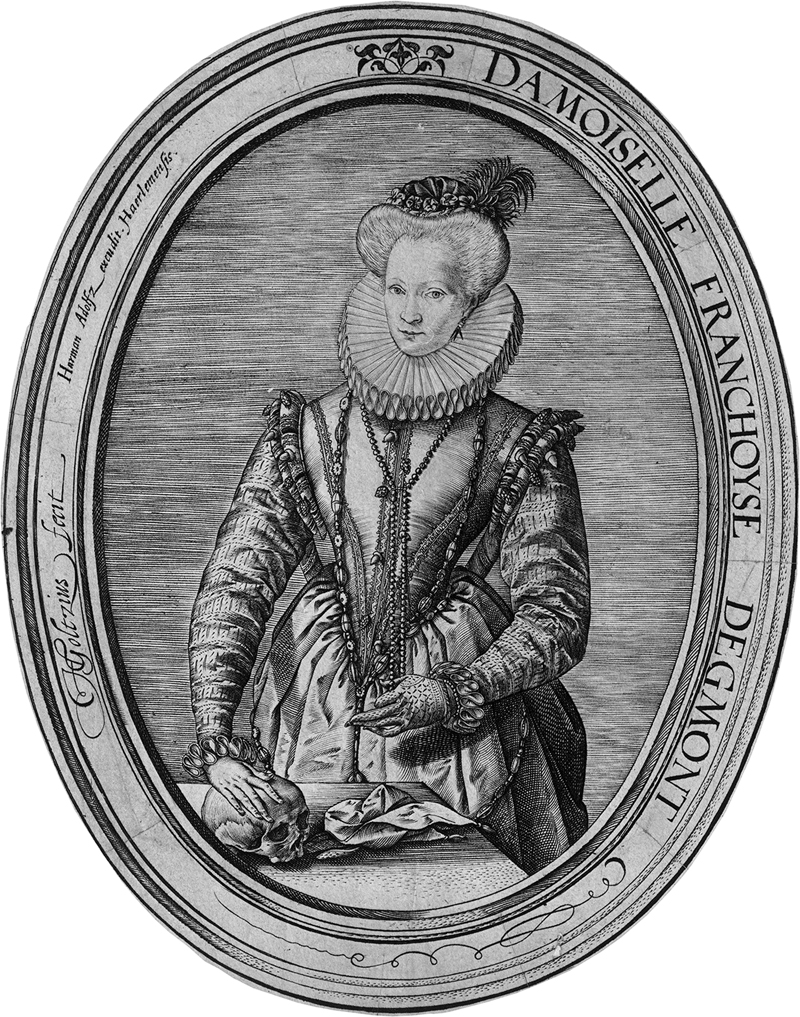 Lot 5108, Auction  125, Goltzius, Hendrick, Bildnis der Gräfin Françoise van Egmont