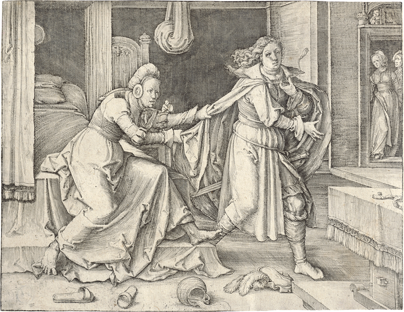 Lot 5130, Auction  125, Leyden, Lucas van, Joseph und Potiphars Weib